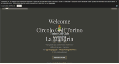 Desktop Screenshot of circologolftorino.it